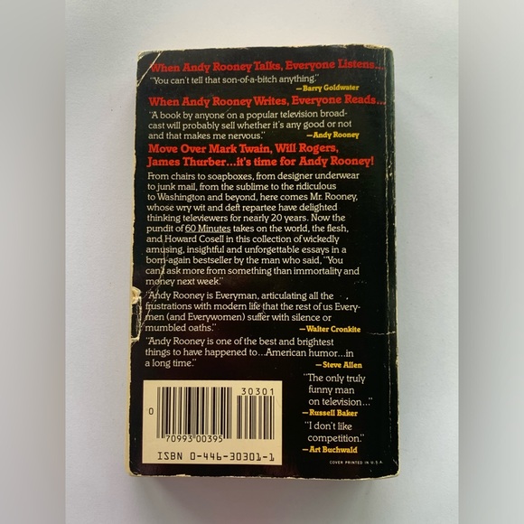 A Few Minutes with Andy Rooney by Andrew A. Rooney - Picture 2 of 2
